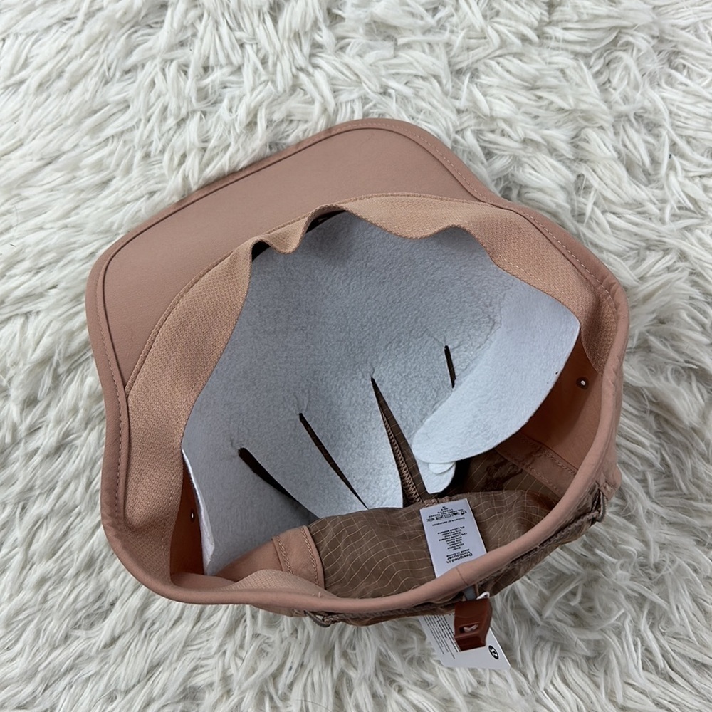 NWT Lululemon Drawcord Hiking Hat Pink Clay/Ancient Copper - Picture 6 of 6